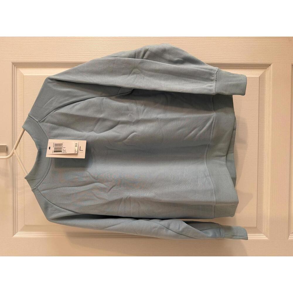 Workshop Women's Light Blue Modal Pullover Sweatshirt Size Small